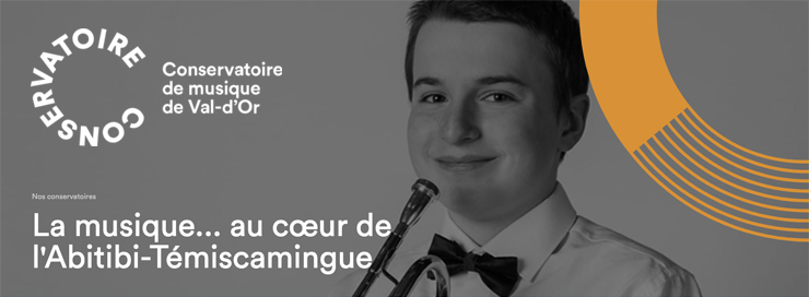 À propos du Conservatoire de musique de Val-d'Or